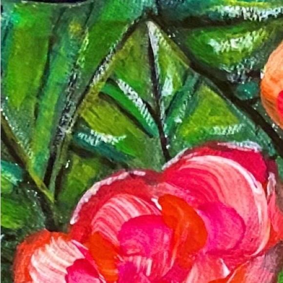 Frida Kahlo Hand Painted Denim Jacket - Picture 9 of 10